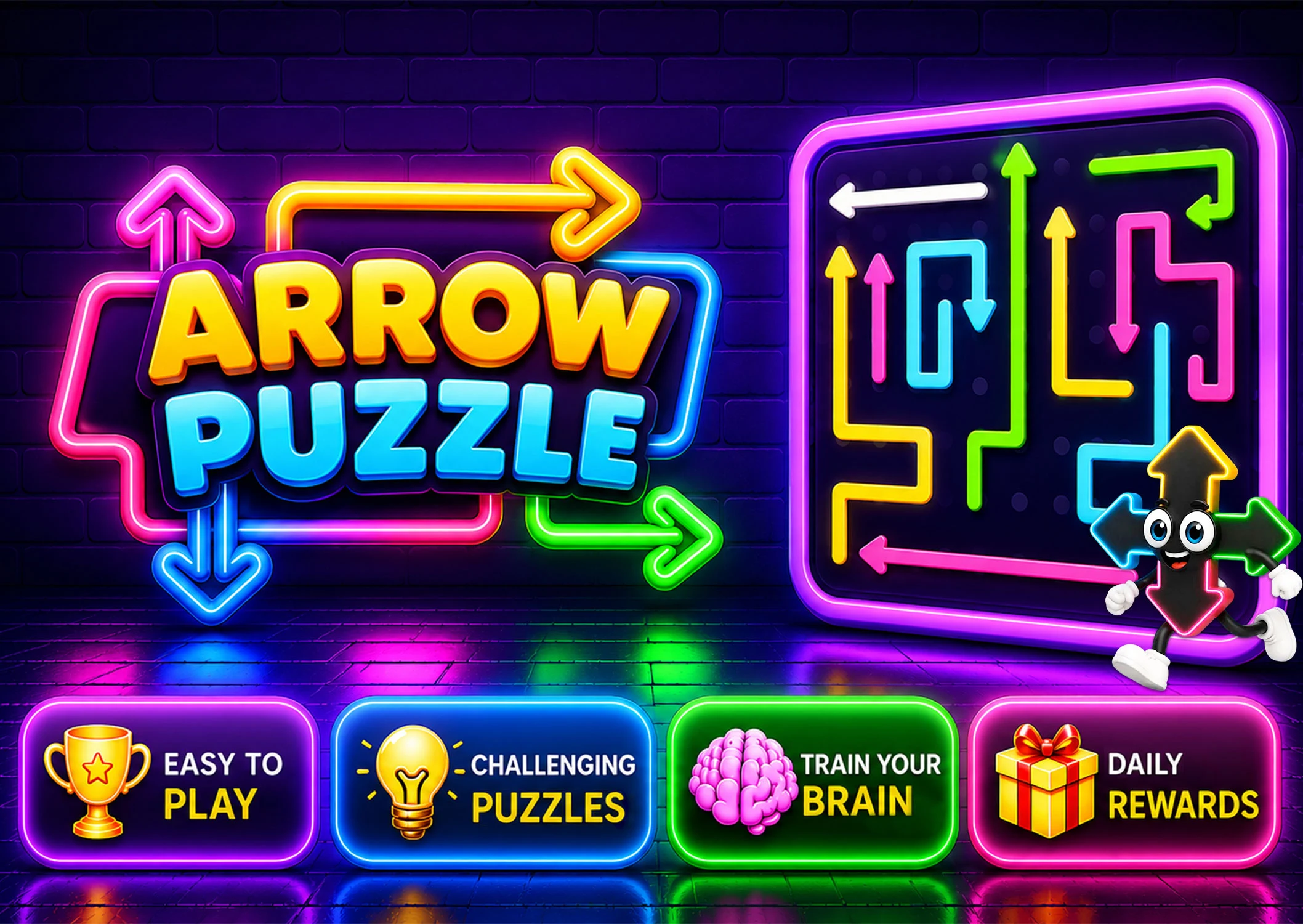 Arrow Escape: Brain Puzzle screenshot