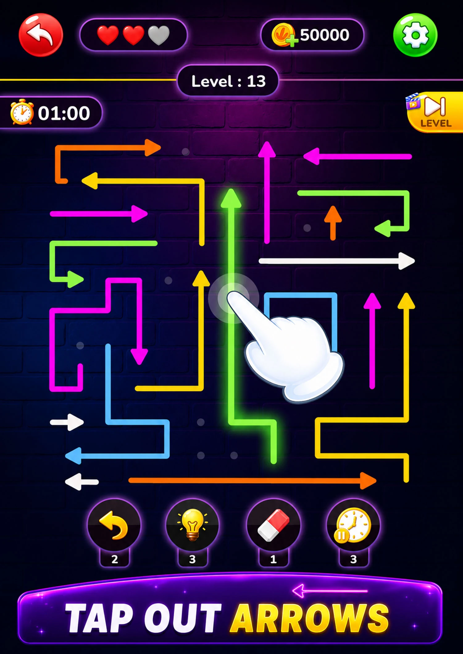 Arrow Escape: Brain Puzzle screenshot