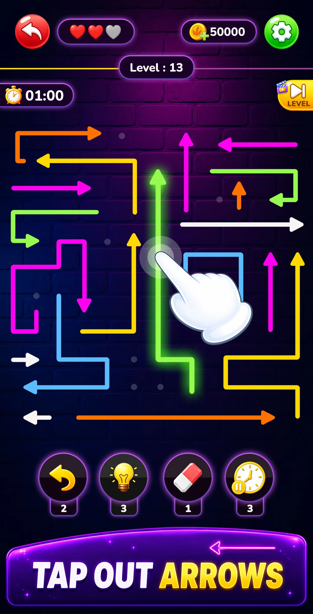 Arrow Escape: Brain Puzzle screenshot